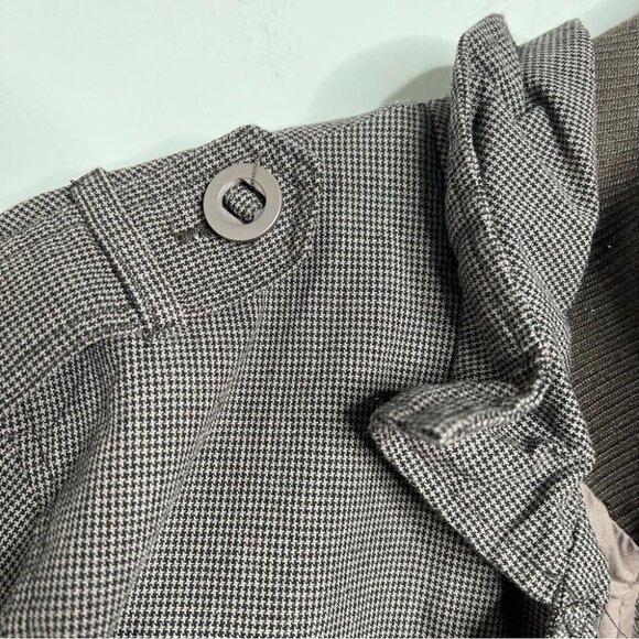 Forever 21 Mens Size Small Brown Plaid Casual Lightweight Jacket Coat Classic - Picture 4 of 11